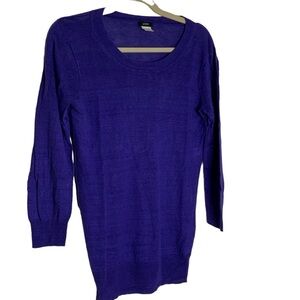J. Crew blue linen sweater. Size XS. Pullover.